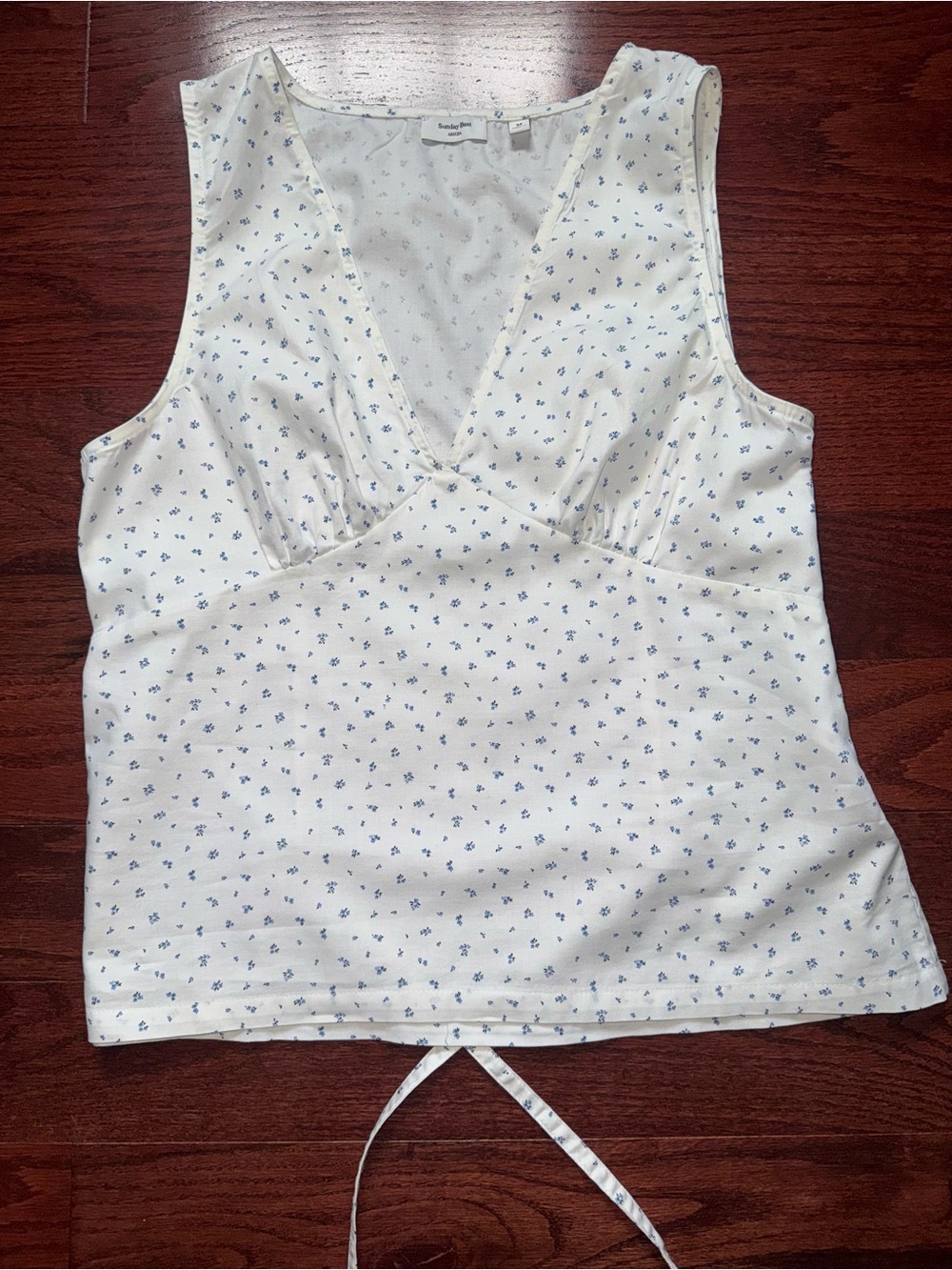 ARITZIA Floral cotton Top Medium